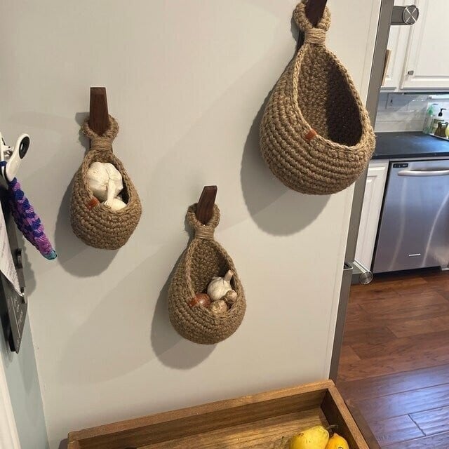🔥BIG SALE - 49% OFF🔥🔥-Hanging Wall Vegetable Fruit Baskets