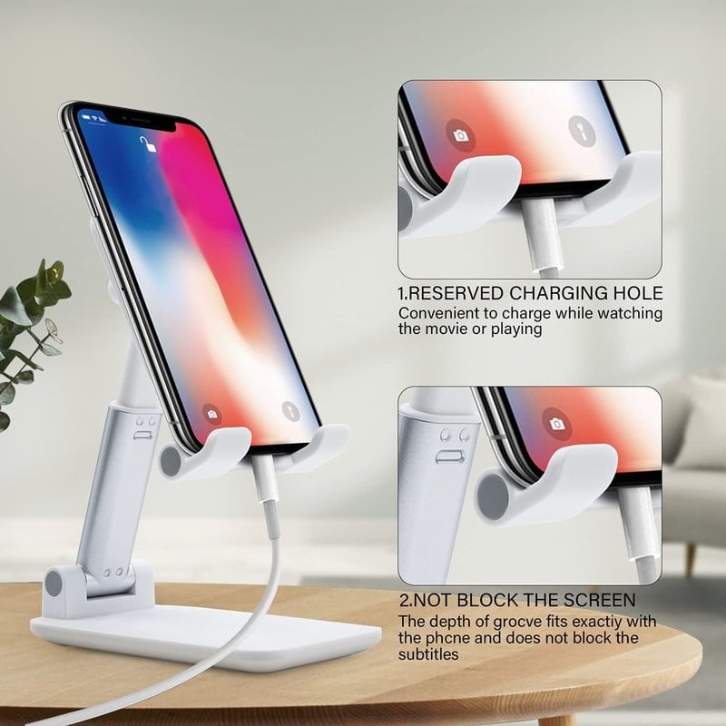 🔥BIG SALE - 44% OFF🔥]Adjustable Telescopic Folding Cell Phone and Tablet Stand